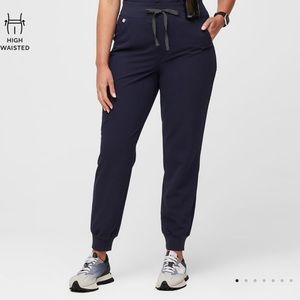 FIGS Zamora High Waist Scrub Pant - Regular Length, Navy